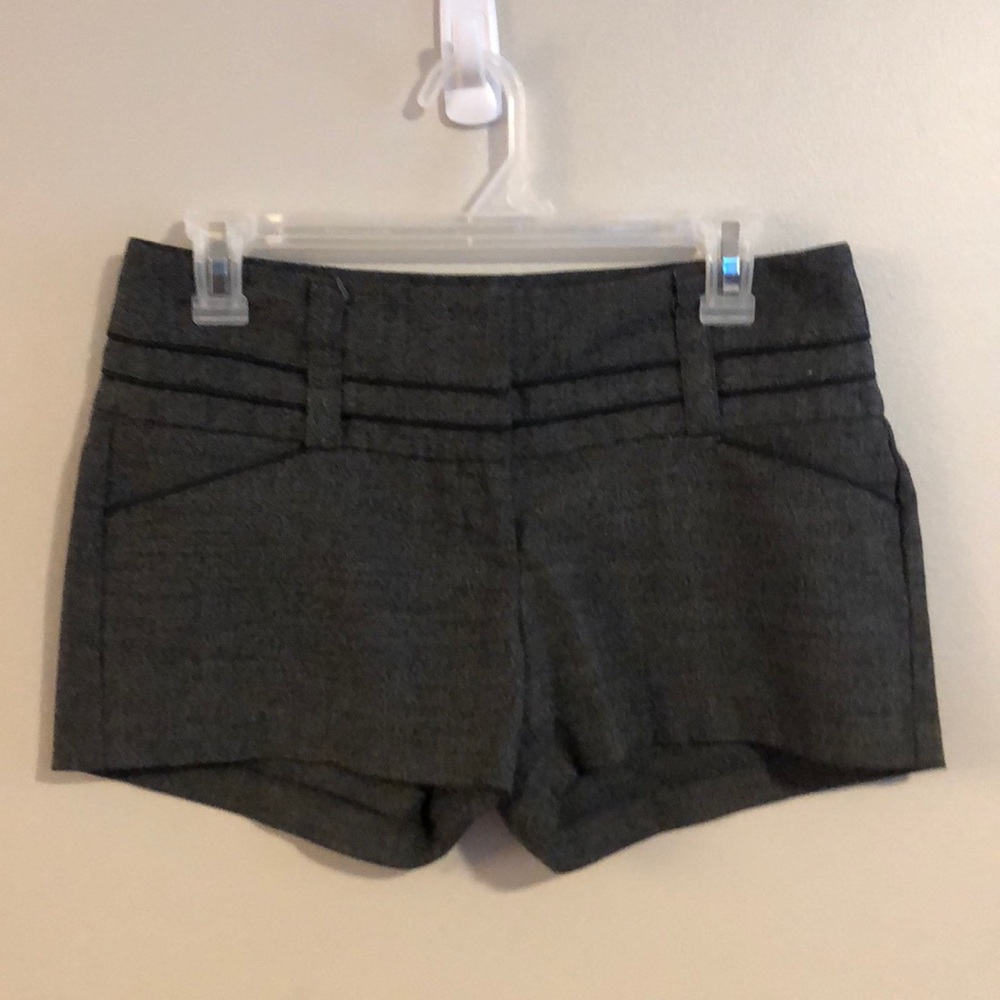 Gray Dressy Shorts